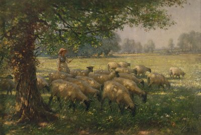 The Shepherdess by William Kay Blacklock